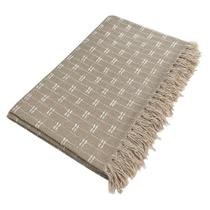 Kit 2 Manta para Sofa Premium 2,40 X 1,80 m King 2 ou 3 Lugares Retratil Capa p/ Sofa Peseira COR:TERRACOTA-BRANCO