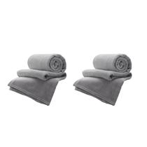 Kit 2 Mantas Celta Casal 1,80 X 2,00M Diversas Cores