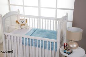 Kit 2 Mantas Cobertor Para Quarto Bebê Infantil Flannel Esquenta O Inverno