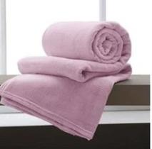 Kit 2 Mantas De Casal Soft Microfibra Lisas Cobertor Para Inverno