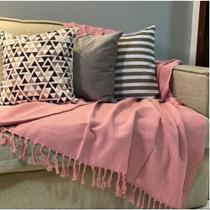 Kit 2 Mantas Gigantes Para Sofá 2.30x1,40 Cama, cobertor e Decoração