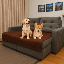 Kit 2 Mantas Impermeáveis para Sofá Antipelos Pet