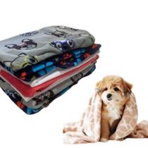 Kit 2 Mantas Soft Cobertor Pet Cachorro Mantinha