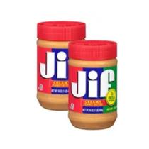 Kit 2 Manteigas de Amendoim Cremosa Jif 454g Cada Original Importada