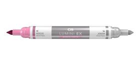 KIT 2 Marca-Texto Ponta Dupla Apagável Lumini EX CIS Rosa KIT 2 Marca-Texto Ponta Dupla Apagável Lumini EX CIS Rosa
