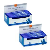 Kit 2 Marcador Permanente 12 Unidades Ca400 Brw