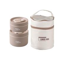 Kit 2 Marmita Térmica Redonda Viagem Bolsa Térmica Qualidade