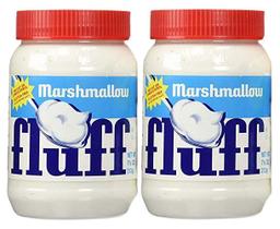 kit 2 MARSHMALLOW COLHER PASTA SABOR TRADICIONAL FLUFF 213G
