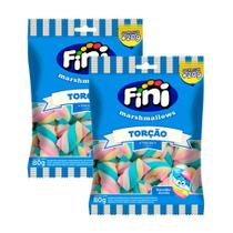 Kit 2 Marshmallows Fini Torção 80g Kit 2 Marshmallows Fini Torção 80g