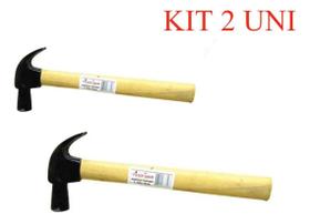 Kit 2 martelo carpinteiro pintado tekfund 27