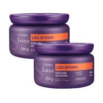 Kit 2 Máscara Capilar Seladora Siàge Liso Intenso 250g