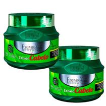 Kit 2 Máscara Cresce Cabelo 250g Forever Liss Combate Queda
