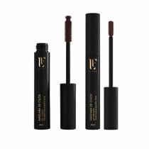 Kit 2 Máscara de Cílios Marrom LF Pro Rímel Marrom Up Volume e Up Precisão Definição Natural