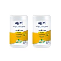 Kit 2 Máscara de Tratamento Capilar Alyne Camomila Loiros Radiantes 1kg