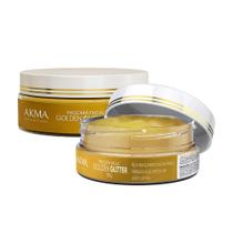 Kit 2 Máscara Facial Ouro Golden Gliter Rejuvenescimento e Fortalecimento da Pele Lakma 150g