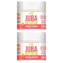 Kit 2 Mascara Juba Butter Oil Manteiga Tratamento Intensivo Nutrição Widi Care 500g