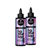 Kit 2 Máscara Lamelar Haskell 200ml Reconstrução Imediata