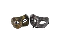 Kit 2 Mascara Masculina 50 Tons Encontros Fantasia Veneziana - Destak Fantasias