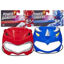 Kit 2 Máscara Power Rangers Mighty Morphin Ranger Red Hasbro