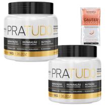 Kit 2 Máscara PraTudo Bórabella Cronograma 25 Ativos 1kg