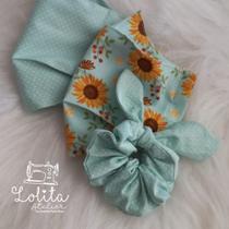 Kit 2 máscaras + 1scrunchie Lolita