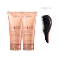 Kit 2 Máscaras Acidificante Cadiveu Blonde Passo 3 + Escova Kit 2 Máscaras Acidificante Cadiveu Blonde Passo 3 + Escova