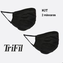 Kit 2 máscaras adulto em poliamida Trifil Kit 2 máscaras adulto em poliamida Trifil