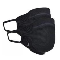 Kit 2 Mascaras de Protecao Lupo Fit Virus Bac Off Preto