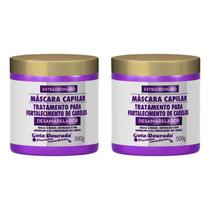 Kit 2 Máscaras Desamareladoras Gota Dourada 500g cada Kit 2 Máscaras Desamareladoras Gota Dourada 500g cada