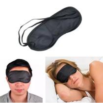 Kit 2 Mascaras para Dormir Descanso dos Olhos Preto Anti Claridade Western RX01