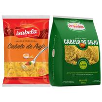 Kit 2 Massa Cabelo De Anjo Com Ovos 500g Orquídea e Isabela