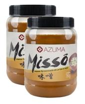 kit 2 Massa De Soja Missô Azuma Kirin 1kg