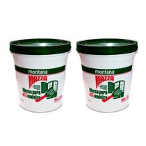 Kit 2 Massa Madeira Montana 1,6 Kg Marfim Kit 2 Massa Madeira Montana 1,6 Kg Marfim