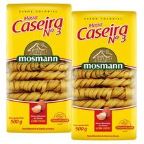 Kit 2 Massa Mosmann Caseira Nº 3 500g - Sabor Colonial