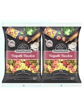 Kit 2 Massa Mosmann Gourmet Farfalle Tricolore 400g