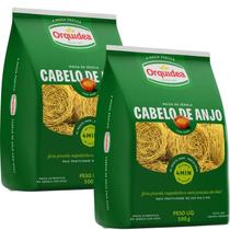 Kit 2 Massa Ninho Com Ovos Cabelo de Anjo 500g Orquídea