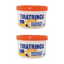 Kit 2 Massa Veda Tiratrinca De Parede 900g Parede Magica - Tapa Trinca Kit 2 Massa Veda Tiratrinca De Parede 900g Parede Magica - Tapa Trinca