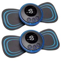 Kit 2 Massageador Portátil Dor Pescoço Coluna Pernas