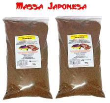 Kit 2 Massas Japonesa Missô Turbinada Para Pesca 2x700g