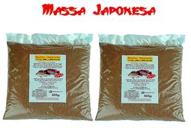 Kit 2 Massas Japonesa Tilajapa Para Pesca de Tilápias 2x500g