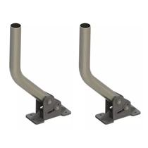 Kit 2 Mastro Suporte Articulado Antena Digital Celular Uhf Vhf