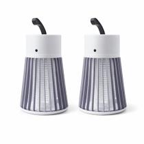 Kit 2 Mata Mosquito Elétrico Mosquiteiro Luminária USB LED Repelente Armadilha 110 e 220V Kit 2 Mata Mosquito Elétrico Mosquiteiro Luminária USB LED Repelente Armadilha 110 e 220V