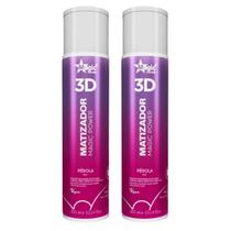Kit 2 Matizador 3D Magic Power Pérola 300ml Magic Color Kit 2 Matizador 3D Magic Power Pérola 300ml Magic Color