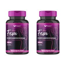 Kit 2 Max Fem 500mg 60 Cápsulas - Muwiz