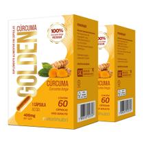 Kit 2 Maxinutri - Golden em Cápsula 400mg 60 Cápsulas