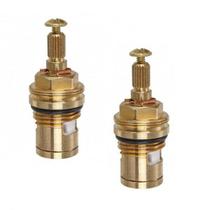 Kit 2 Mecanismo Reparo Torneiras 1/4V Curto Direita Meber Metais Kit 2 Mecanismo Reparo Torneiras 1/4V Curto Direita Meber Metais