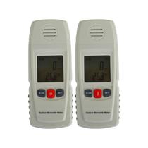 Kit 2 Medidor Digital Monóxido Carbono 0 A 1000Ppm Temperatura Alarme Memória Máx Méd Co-6000 Portátil Instrutherm