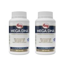 Kit 2 mega dha - 120 cápsulas - vitafor
