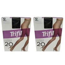 Kit 2 Meia-Calça Clássica Fio 20 Preta Grande - Trifil Kit 2 Meia-Calça Clássica Fio 20 Preta Grande - Trifil
