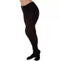 KIT 2 Meia-Calça Grossa Fio 80 Preta Com Pezinho - Abafarto